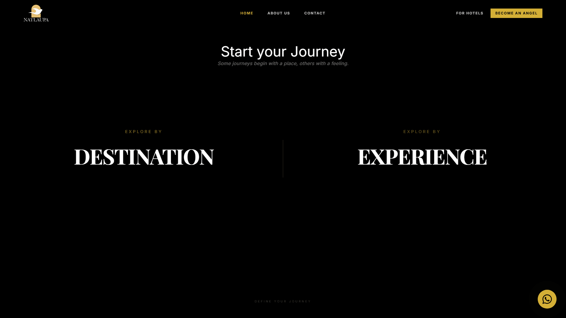 Interactive Mapbox destination view