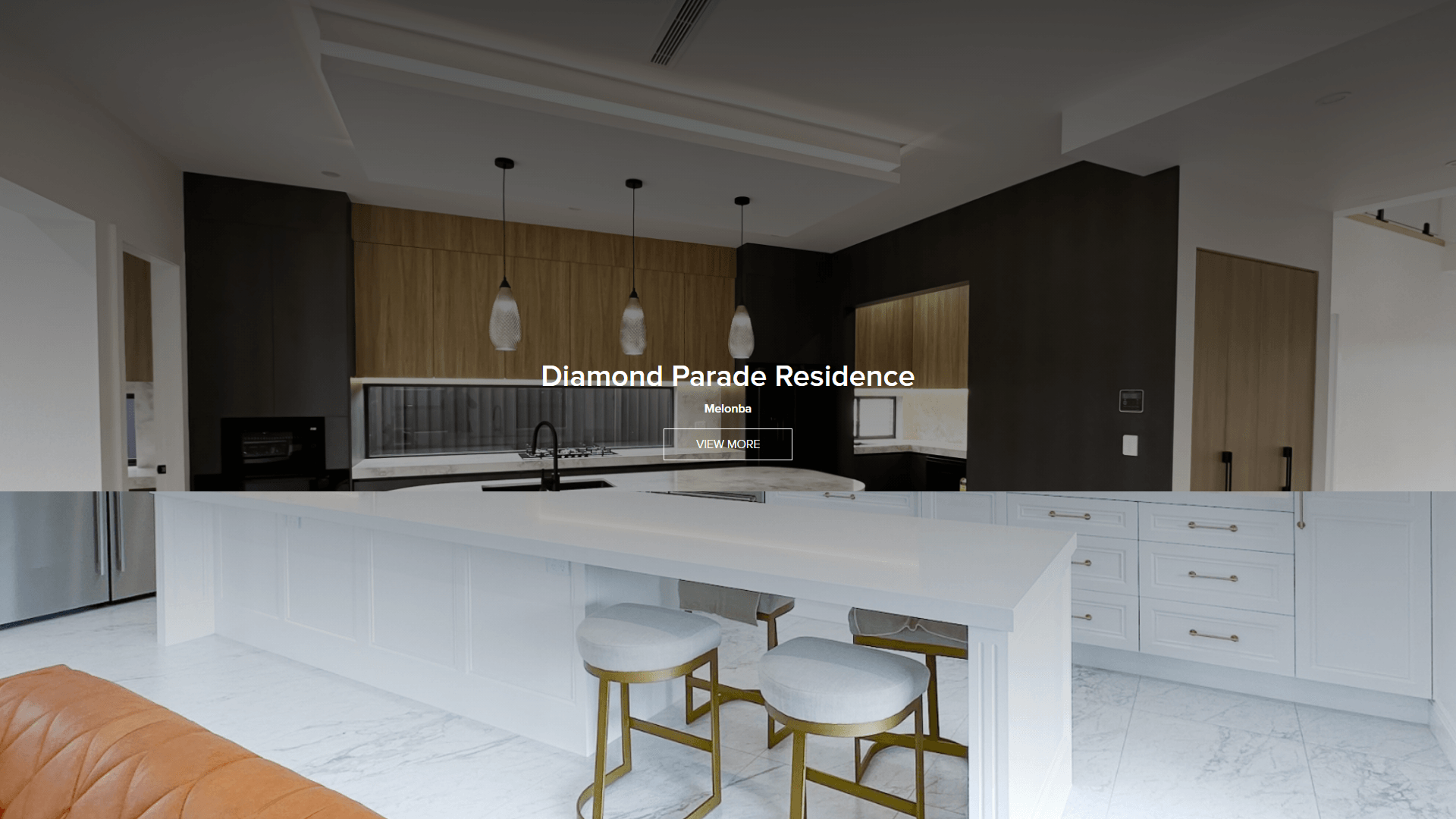 Diamond Parade Residence kitchen showcase