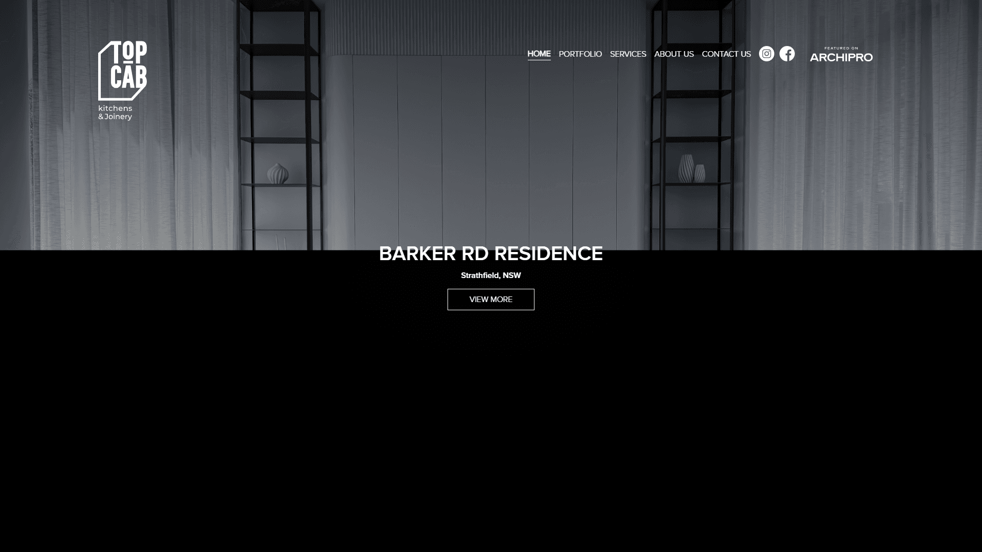 TopCab Kitchens & Joinery — Premium Custom Cabinetry — TopCab Kitchens & Joinery project screenshot